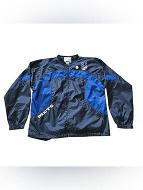 Vintage 90s New York Mets MLB Genuine Merchandise Puma Windbreaker Jacket M
